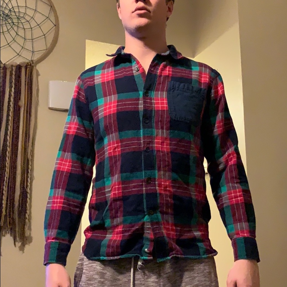 Modern Amusement Flannel Shirt